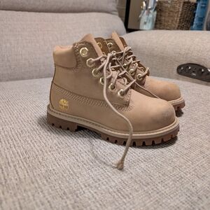 Timberland Kids Tan Boots